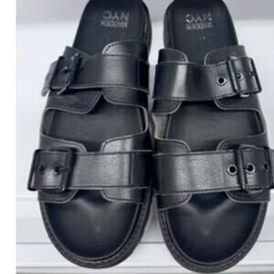 "STEVE‎ MADDEN NYC" Casual LUG-SOLE Footbed Sandals Size 11
